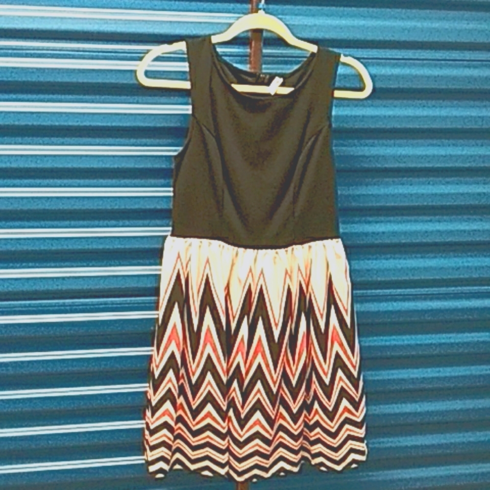 Xhiliration Fit Flare Dress